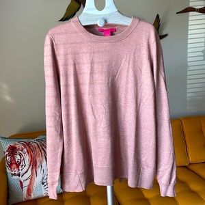 EUC - Catherine Malandrino 💝 Bows - Pink Sweater